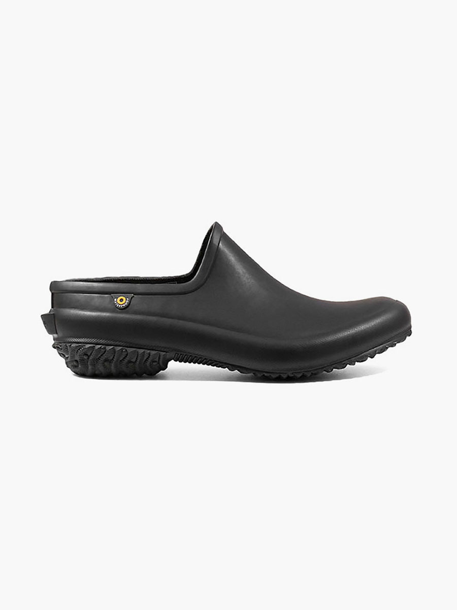 Patch Clog Solid Women's Waterproof Slip Ons