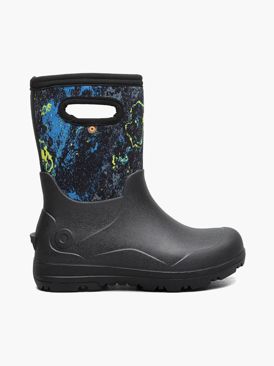 York Seamless Acid Camo Kids' Winter Boots