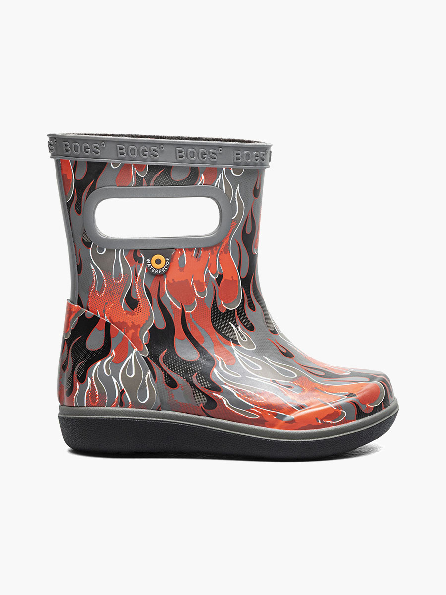 Skipper II Fire Flame Kids' Rain Boots
