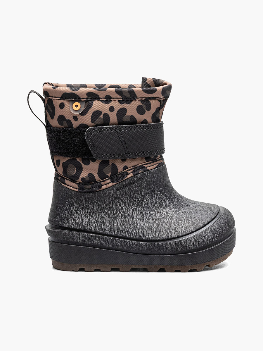 Baby Snow Shell - Leopard Baby Snow Boots